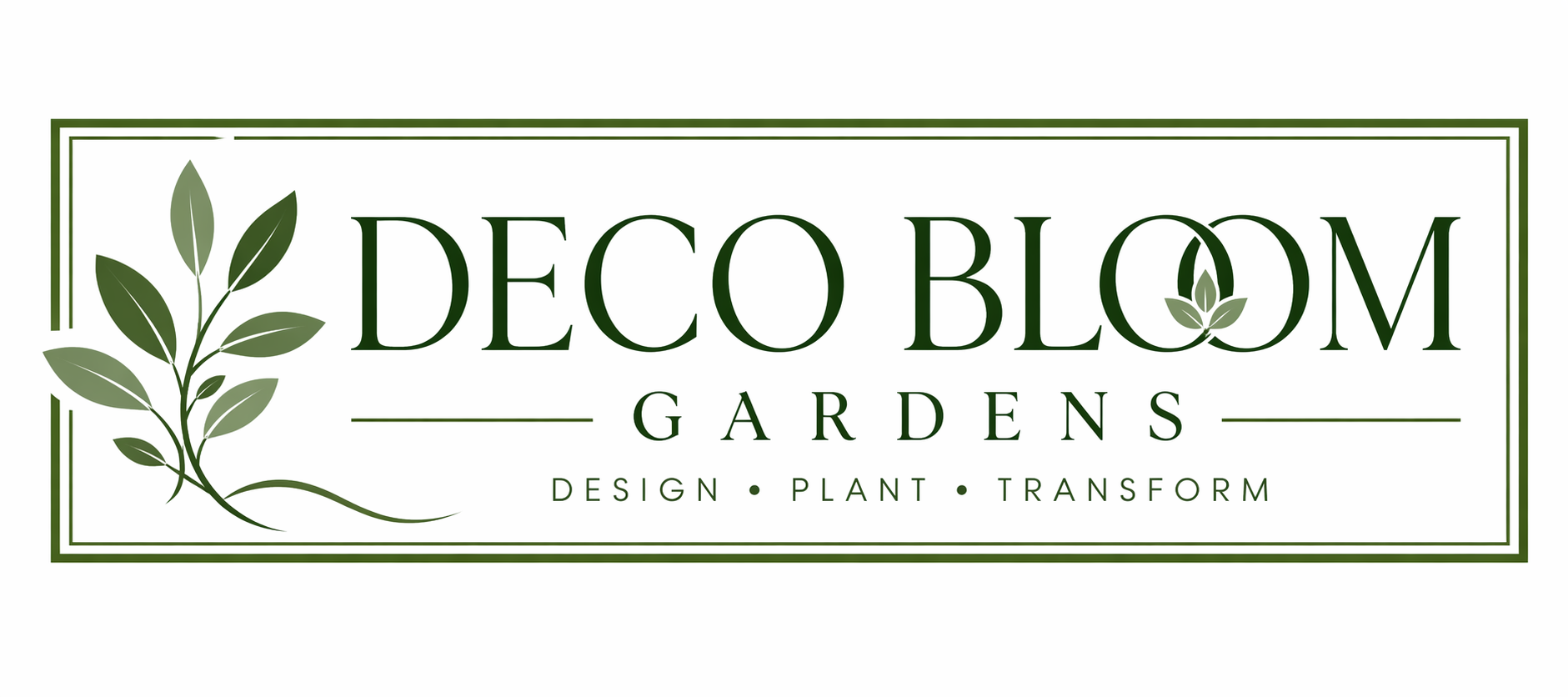 Deco Bloom Gardens Logo